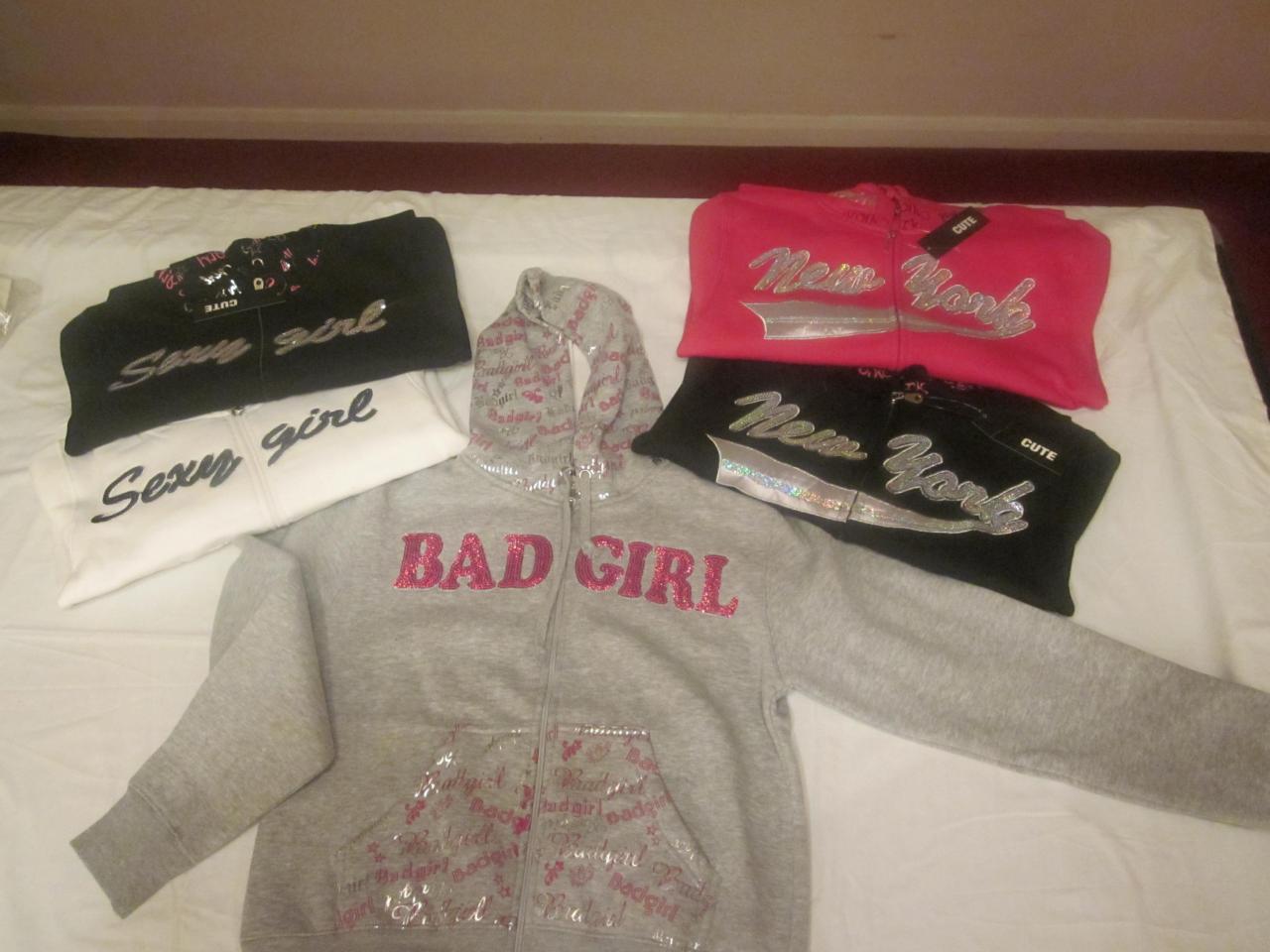 24 Pcs Bad Girl Ladies/girls Hoodies